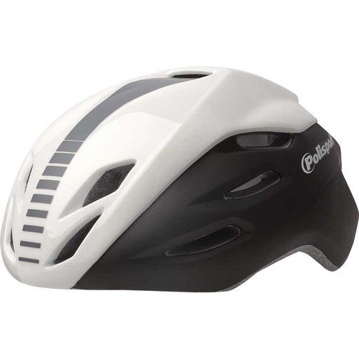 [POL-8739800003] Polisport Aero R Cycle Helmet Size M Black/White