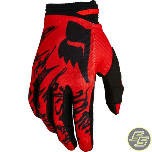 [FOX-28157-110] Fox 180 Peril MX Glove Flo Red