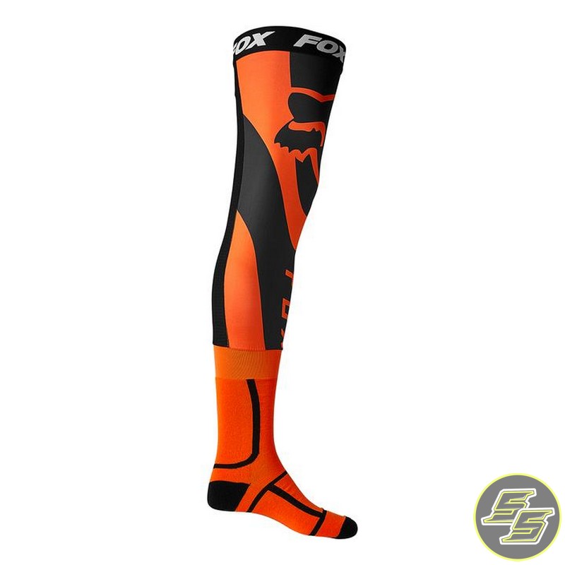 Fox Knee Brace Sock Mirer Flo Orange