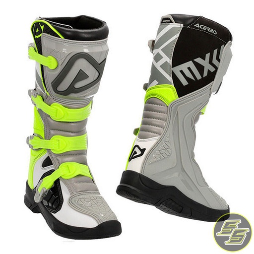 [ACE-0022999-290] Acerbis MX Boot X-Team Grey/Yellow ( UK12 )