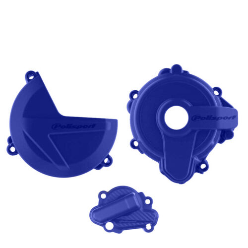 [POL-91005] Polisport Clutch & Ignition Cover Protector Kit Sherco SE 250|300 '14-21 S Blue