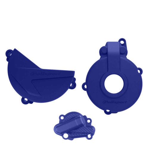 [POL-91007] Polisport Clutch & Ignition Cover Protector Kit Sherco SE-F 250|300 '14-23 S Blue
