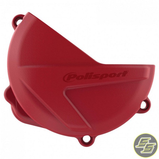 [POL-8465700002] Polisport Clutch Cover Protector Honda CRF250 '18-21 Red