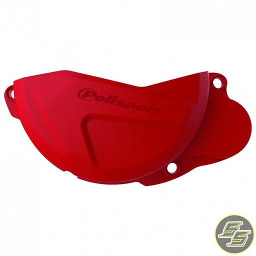 [POL-8441100002] Polisport Clutch Cover Protector Honda CRF250R '13-17 Red