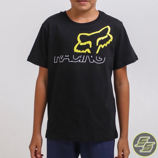 [FOX-28464-001] Fox Skew Boys Tee Black