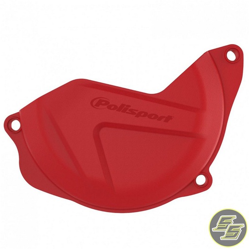 [POL-8446900002] Polisport Clutch Cover Protector Honda CRF450R '10-16 Red