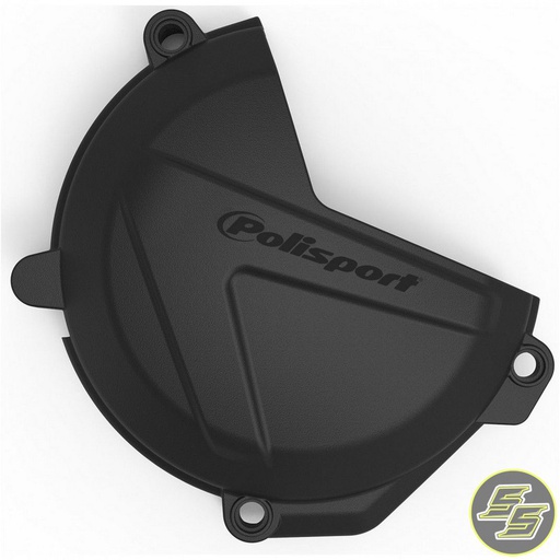 [POL-8460400001] Polisport Clutch Cover Protector KTM | Husqvarna 250F|350F '16-20 Black