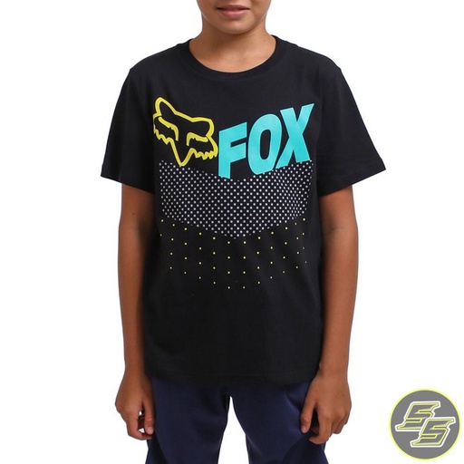 [FOX-28577-001] Fox Trice Boys Tee Black