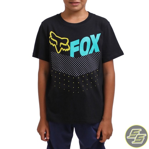 [FOX-28577-001] Fox Trice Boys Tee Black