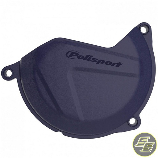 [POL-8447700003] Polisport Clutch Cover Protector KTM | Husqvarna 450|501 '12-16 HQ Blue