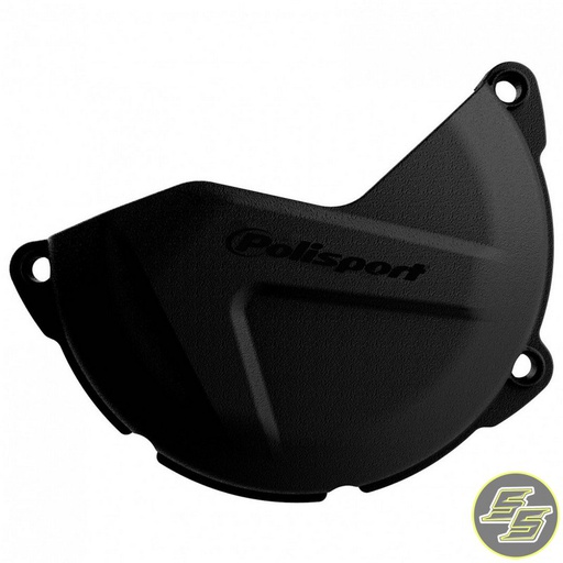 [POL-8458400001] Polisport Clutch Cover Protector Yamaha WR450F '16-20 Black
