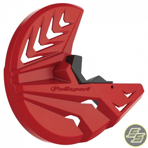 [POL-8155100003] Polisport Disc & Bottom Fork Protector Honda CRF250R|450R '10-14 Red