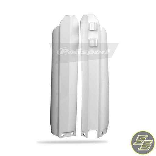 [POL-8392000001] Polisport Fork Protector Yamaha YZ125|250 '96-04 YZF250|450 '00-04 White