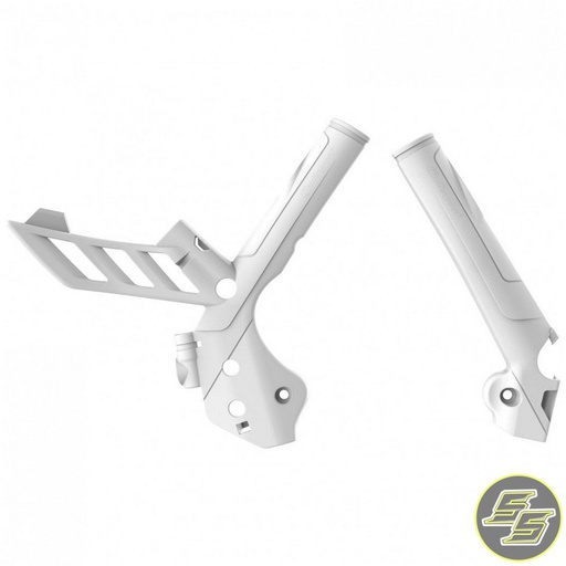 [POL-8466600003] Polisport Frame Protector KTM SX|EXC|XC Husq FC|TC|FX|TX|FE|TE '12-19 White