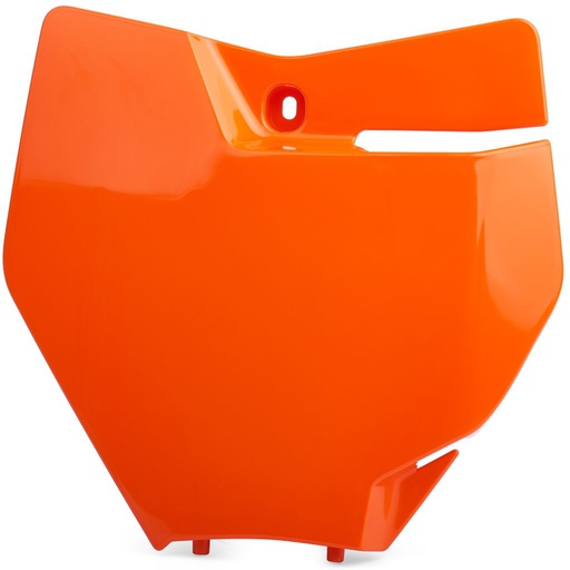 [POL-8664900006] Polisport Front Number Plate KTM SX|XC '16-20 Flo Orange
