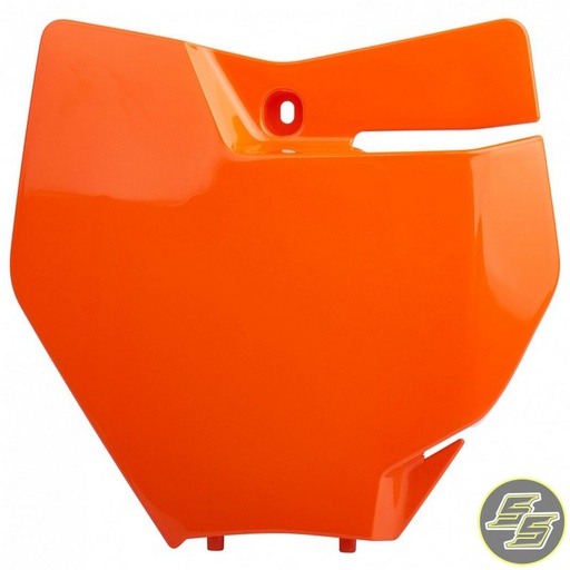 [POL-8664900001] Polisport Front Number Plate KTM SX|XC '16-20 Orange