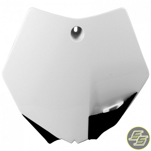 [POL-8664700016] Polisport Front Number Plate KTM SX65 '09-15 White