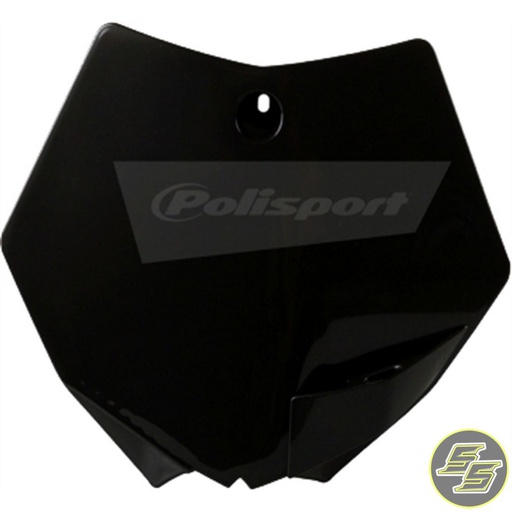 [POL-8666400003] Polisport Front Number Plate SX|XC '19-20 Black
