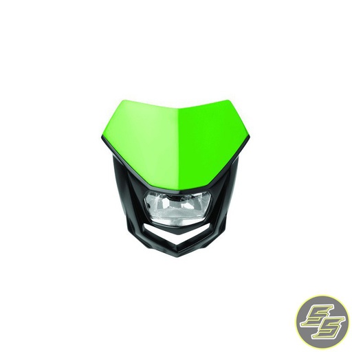 [POL-8657400007] Polisport Halo Headlight Green/Black