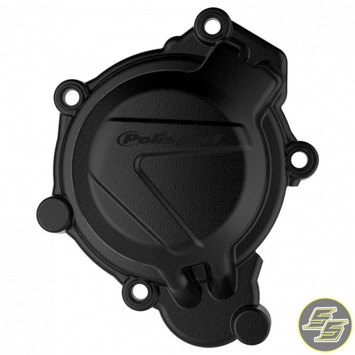 [POL-8464100001] Polisport Ignition Cover Protector KTM 125|150 SX Husq TC125|150  '16-20 Black