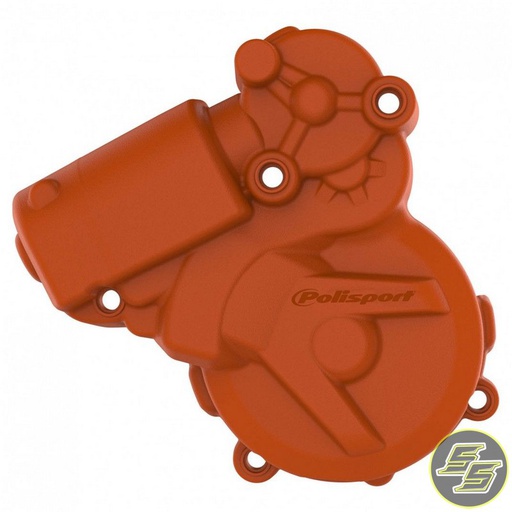 [POL-8464300002] Polisport Ignition Cover Protector KTM 250|300 EXC Husq TE250|300 '11-16 Orange