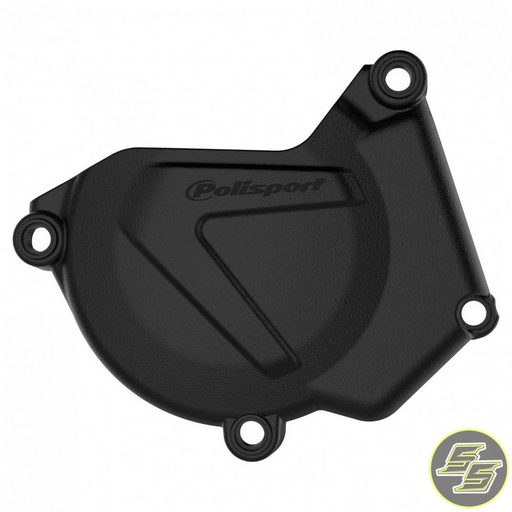 [POL-8464500001] Polisport Ignition Cover Protector Yamaha YZ250 '05-20 Black