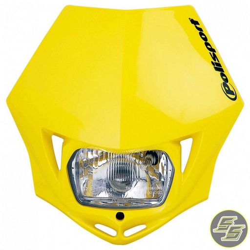[POL-8663500004] Polisport MMX Headlight Yellow