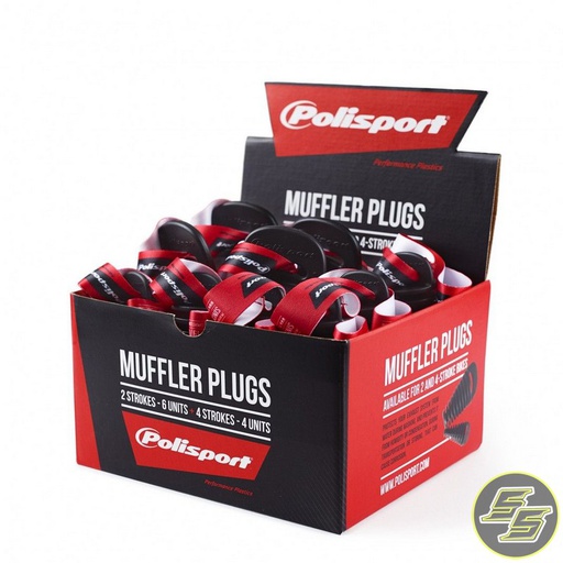 [POL-8434900003] Polisport Muffler Plug Kit Black