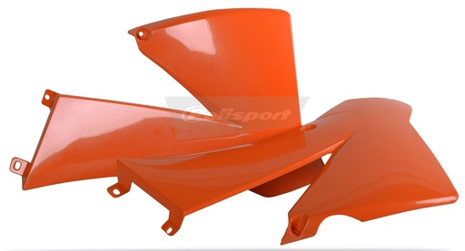 [POL-8411100001] Polisport Radiator Shrouds KTM 85SX '04-05 Orange