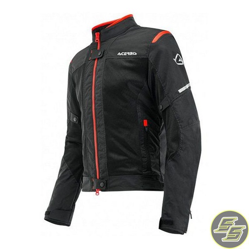 [ACE-0023744-323] Acerbis Vented Jacket Ramsey 2.0 CE Black/Red