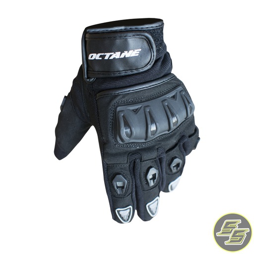 [OCT-304-BK] Octane Road Glove Clarino Black