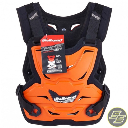 [POL-8003700003] Polisport Phantom Lite Chest Protector Orange