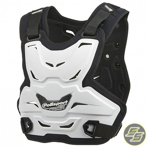 [POL-8003700002] Polisport Phantom Lite Chest Protector White