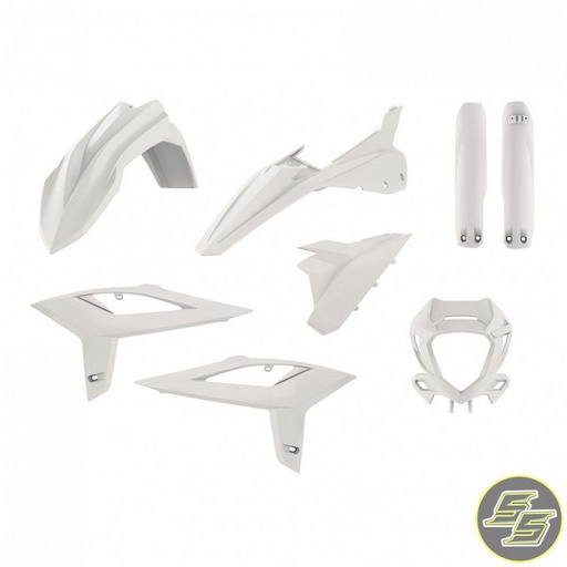 [POL-90929] Polisport Plastic Kit Beta RR '20- White