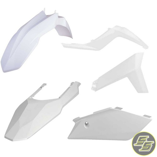 [POL-90490] Polisport Plastic Kit GasGas '12-13 White
