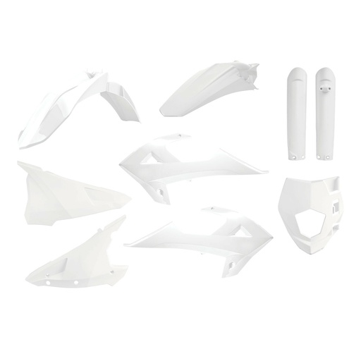 [POL-91031] Polisport Plastic Kit GasGas '18-20 White