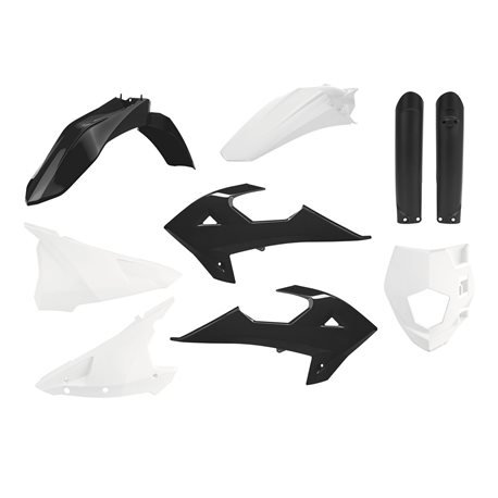 [POL-91037] Polisport Plastic Kit GasGas '18-20 White/Black