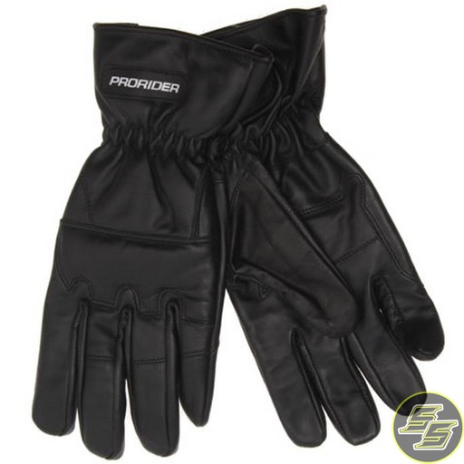 [PRR-HR1972] Prorider Road Glove Leather Black
