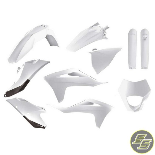 [POL-91027] Polisport Plastic Kit GasGas '21- White