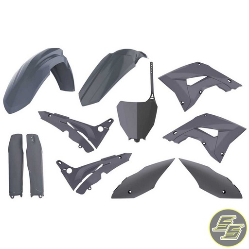 [POL-90875] Polisport Plastic Kit Honda CR125|250R '02-07 Restyling Nardo Grey