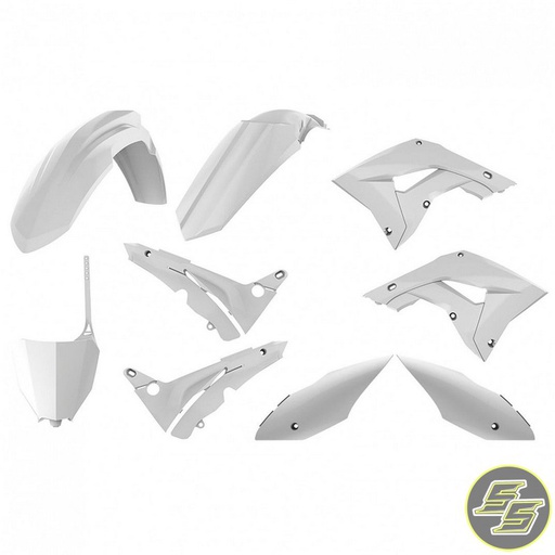 [POL-90820] Polisport Plastic Kit Honda CR125|250R '02-07 Restyling White