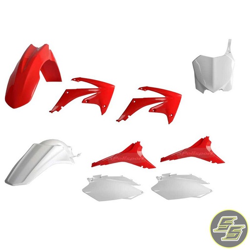 [POL-90423] Polisport Plastic Kit Honda CRF250|450R '11-13 OEM Red