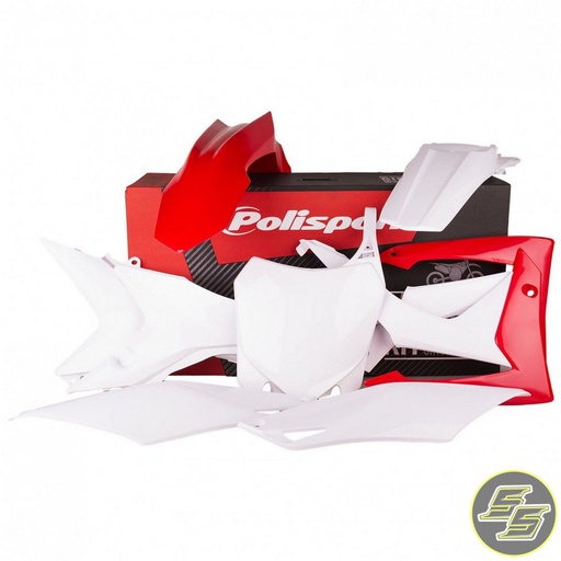 [POL-90536] Polisport Plastic Kit Honda CRF250|450R '13-17 OEM Red