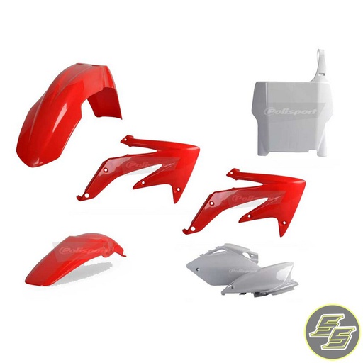 [POL-90084] Polisport Plastic Kit Honda CRF450R '05-06 OEM Red