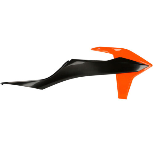 [POL-8422100011] Polisport Radiator Shrouds KTM SX|EXC|XC '19-20 Orange/Black