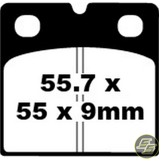 [PRE-P001] Premier Brake Pad Organic Standard FA18