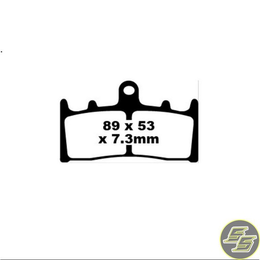 [PRE-P122] Premier Brake Pad Organic Standard FA188
