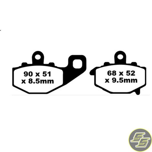 [PRE-P124] Premier Brake Pad Organic Standard FA192