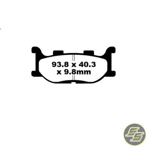 [PRE-P155] Premier Brake Pad Organic Standard FA199