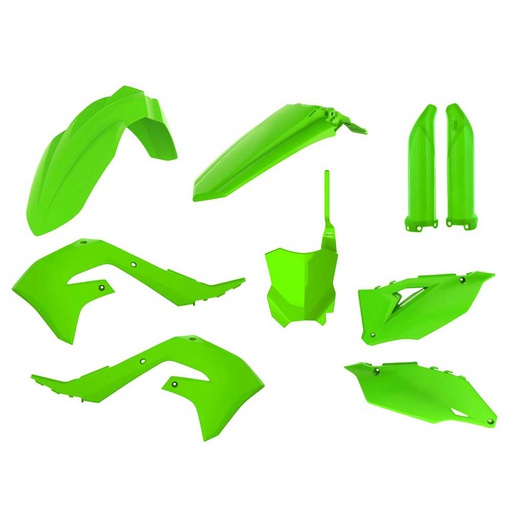 [POL-91025] Polisport Plastic Kit Kawasaki KX450F '20- Lime Green